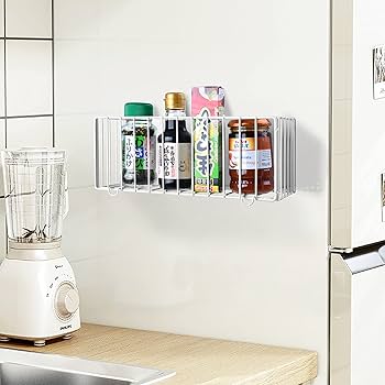 Amazon｜【折り畳める】マグネットバスルームバスケット マグネット